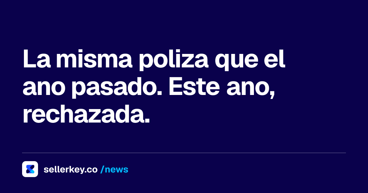Amazon rechaza mi certificado de seguro: como arreglarlo