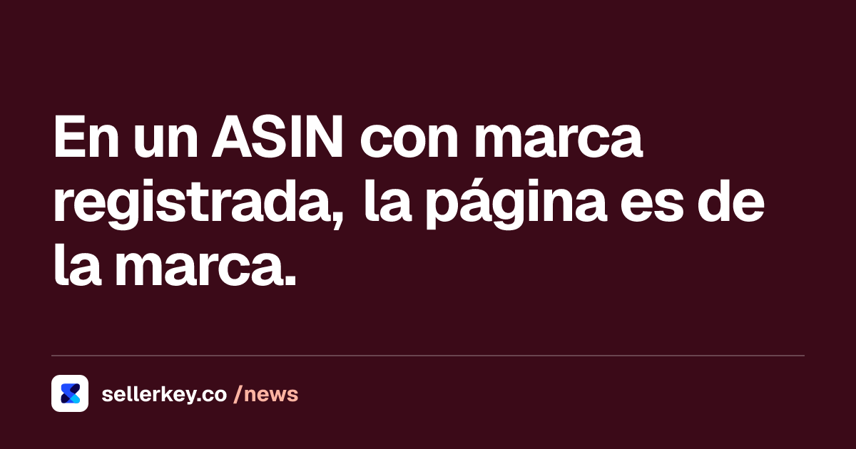 Otro vendedor cambió mi listado de Amazon