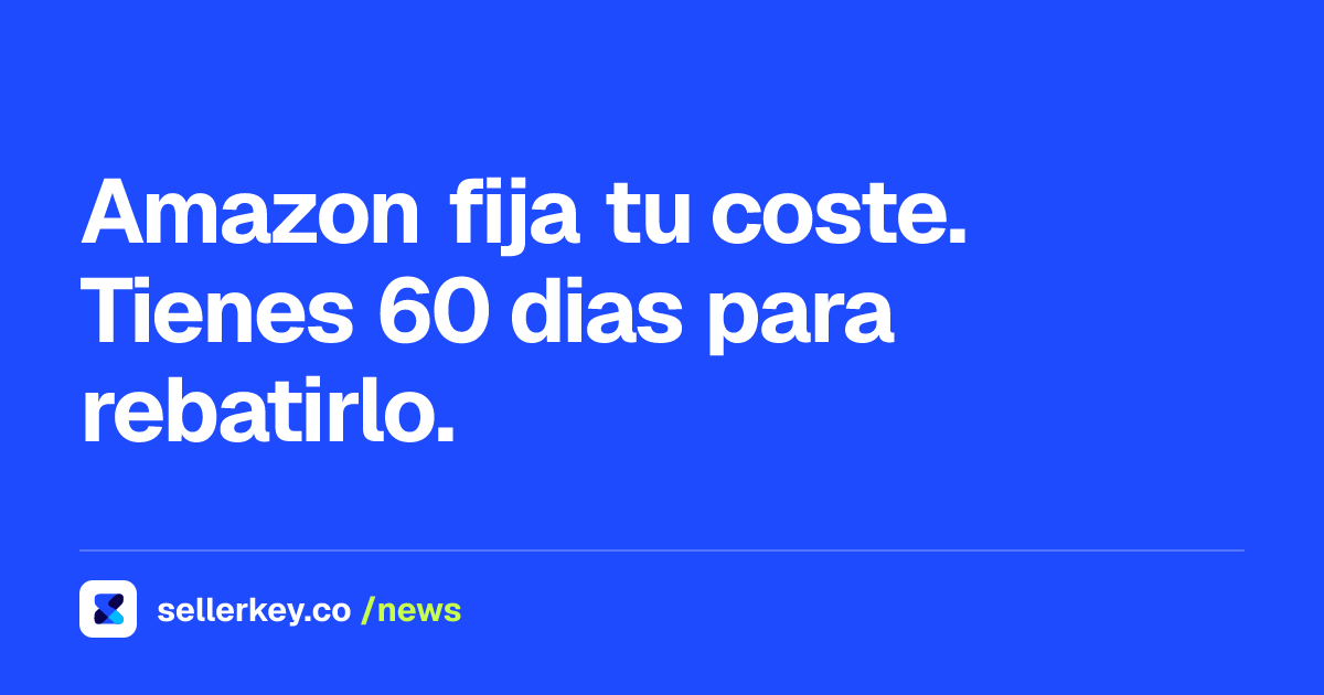 Como cambiar el coste de aprovisionamiento en Amazon