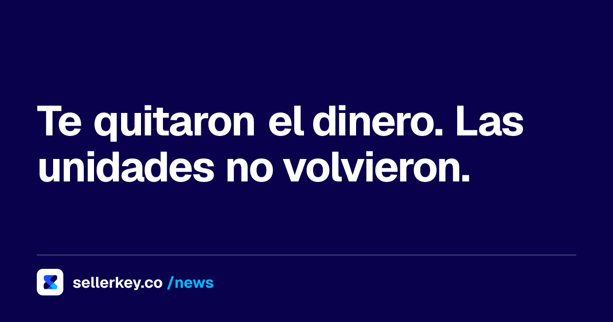 Por que Amazon revirtio mi credito de FBA