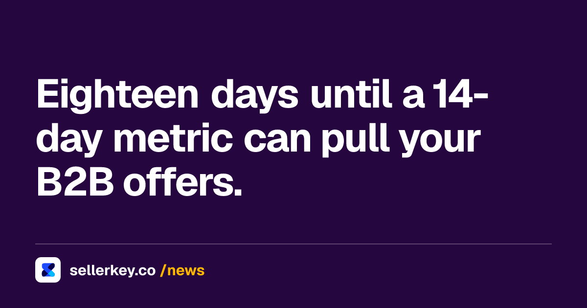 Amazon Business Hour Delivery Rate: 14 Day Window