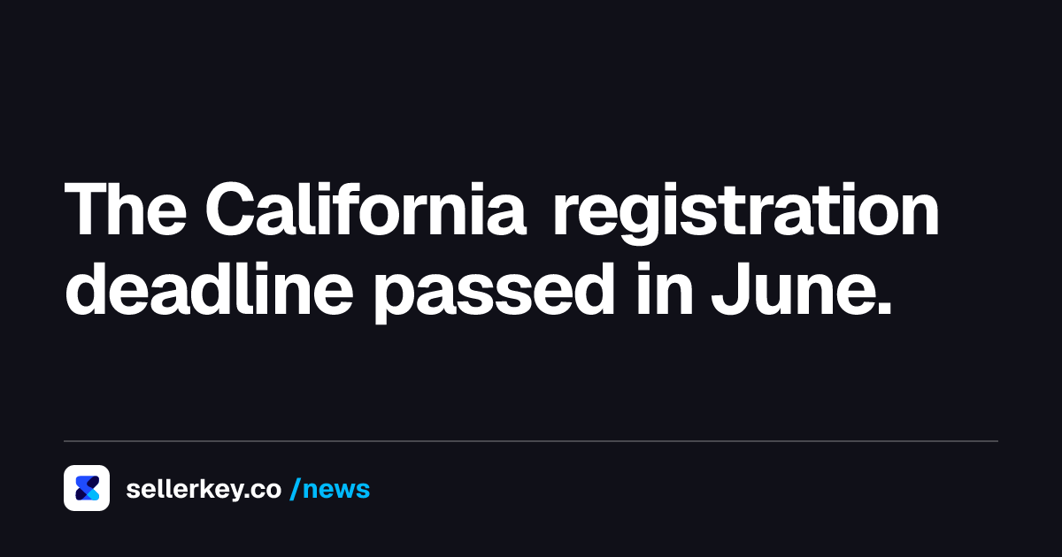 California SB 54 Packaging EPR Deadlines: The Registration Window Closed in June